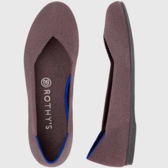 Rothy’s The Flat Round Toe – Retired Color “Mink” – Size 7.5  Washable Eco Flats - Picture 1 of 12